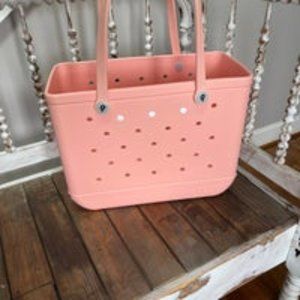 Large Peach Bogg Bag